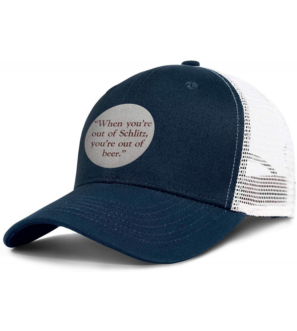 Baseball Caps Danny-Schlitz- Woman Man Baseball Caps Cotton Trucker Hats Visor Hats - Dark_blue-22 - CK18U0AT6EX $13.10