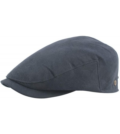 Newsboy Caps Beret for Men Flat Cap for Men-Cotton Mens Wide Brim Hat New 2019 Winter Fashion Gift Outdoor - Navy - CM18Z0RTH...
