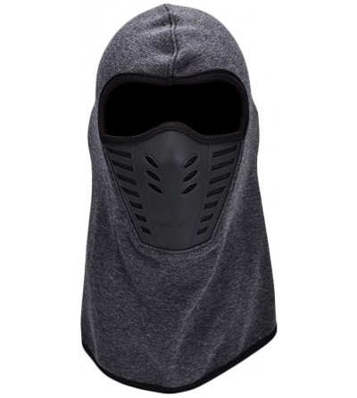 Balaclavas Balaclava Ski Face Mask for Men-Windproof Ninja Fleece Mask with Air Mask for Ski Sports&Winter Cold Weather - CW1...