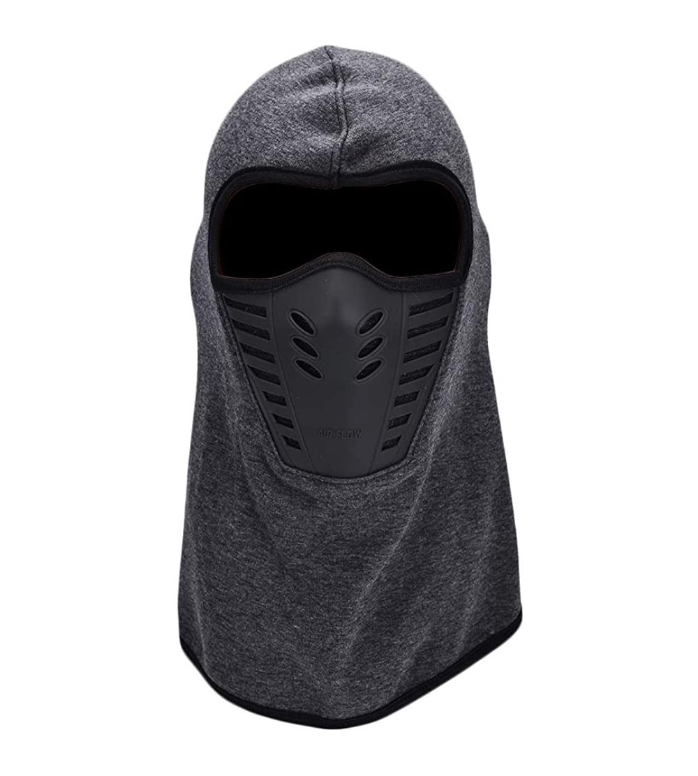 Balaclavas Balaclava Ski Face Mask for Men-Windproof Ninja Fleece Mask with Air Mask for Ski Sports&Winter Cold Weather - CW1...