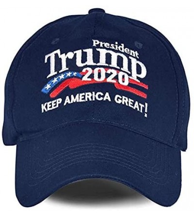 Baseball Caps Keep America Great Hat-Make America Great Again Hat-MAGA Hat with USA Flag 2/4 Pack Red - 2-5star-rdnv - CX18Y8...