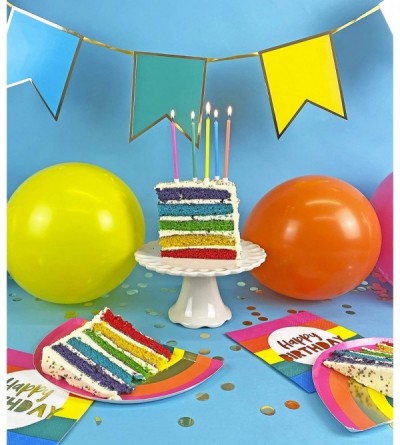 Headbands RAIN Rainbow 'It's My Birthday' Alloy Headband- One- Multicolor - CT18N98GS8U $9.99