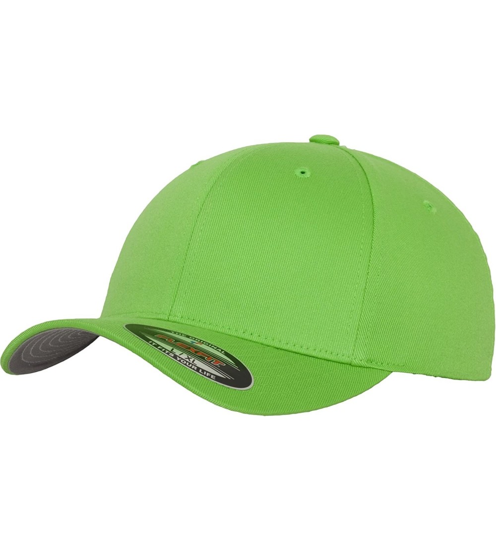 Baseball Caps Men's Wooly Combed - Fresh Green - CO11OMMSBQJ $14.04