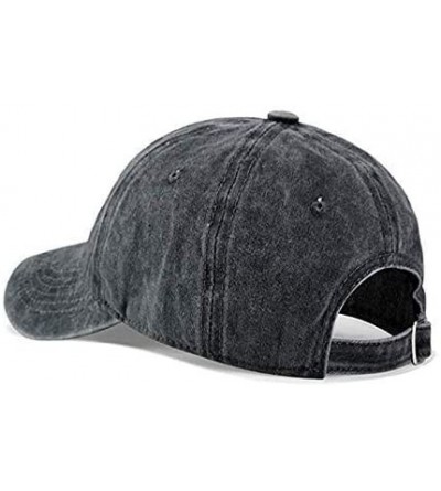 Baseball Caps Fashion Why_Don't_Only_We Unisex Vintage Jeans Baseball Hat Adjustable Casquette Cotton Denim Cap Trucker Hat S...