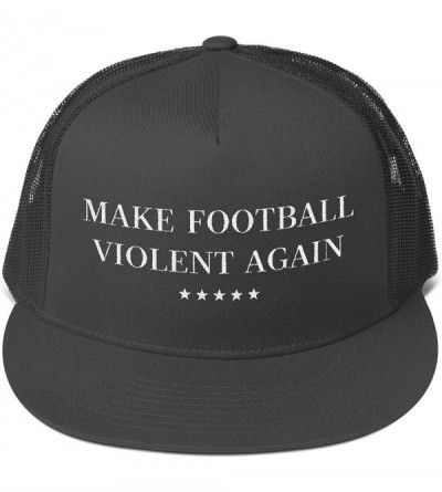 Baseball Caps Official Make Football Violent Again Hat (Black) - CS18H6XQA0U $23.82