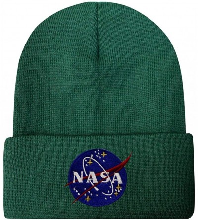 Skullies & Beanies Sk901 NASA Winter Ski Beanie Hat - Kelly Green - C818MD5LOZT $13.99