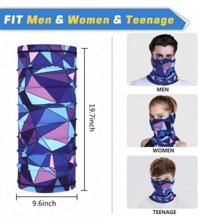 Balaclavas Summer Face Scarf - Fishing Scarf for Sun UV Neck Gaiters for Cycling Running Hiking Cool Bandana for Summer - CW1...