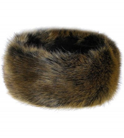 Cold Weather Headbands Faux Fur Headband with Elastic for Women's Winter Earwarmer Earmuff - C Army Green - C212LH25Q37 $9.85
