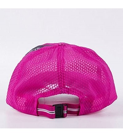 Baseball Caps Breathable Net Cap Sun Hat Quick-Dry Ventilation Baseball Cap Outdoor Sunshade - Rose Red - CU184AK7Z4U $9.47