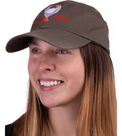 Baseball Caps Classy Chick - Funny- Cute Chicken Hen Humor Chiken Baseball Dad Hat for Women Men - Olive-brown - CF194RQMWCS ...