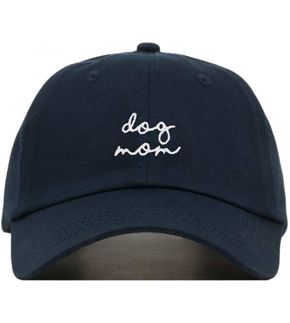 Baseball Caps Dog Mom Baseball Hat- Embroidered Dad Cap- Unstructured Soft Cotton- Adjustable Strap Back (Multiple Colors) - ...