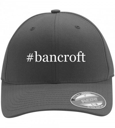 Baseball Caps Bancroft - Men's Hashtag Flexfit Baseball Cap Hat - Silver - CX18UAYEHZM $22.74