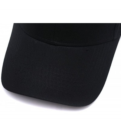 Baseball Caps DIY Embroidered Baseball Hat-Custom Personalized Trucker Cap-Add Text(Single Or Double Line) - Black - CG18GAXK...