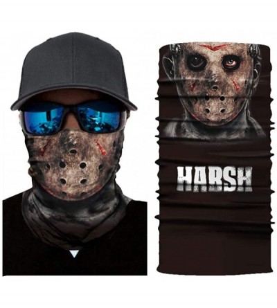 Balaclavas Mr Plz Face Mask- Rave Bandana- Neck Gaiter- Scarf- Summer Balaclava For Dust Wind UV Protection - Bmm - CO197ZR34...