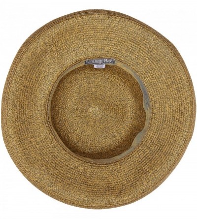 Sun Hats Women's Classic Large Brim Hat - One Size - Mocha - CY118HQK6PF $22.21