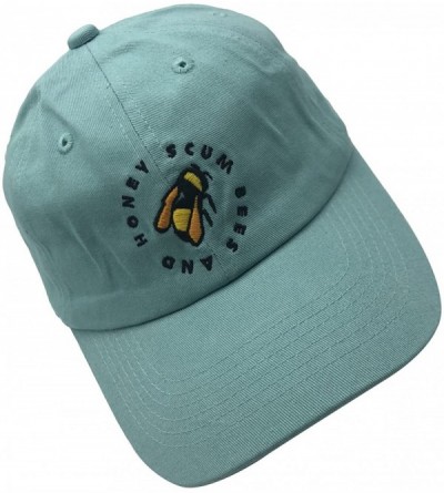 Baseball Caps Golf Wang Baseball Cap Bee Dad hat Embroidery Baseball Cap Cotton Dad Hat Unisex - Green - C918E8TOY9Q $16.26