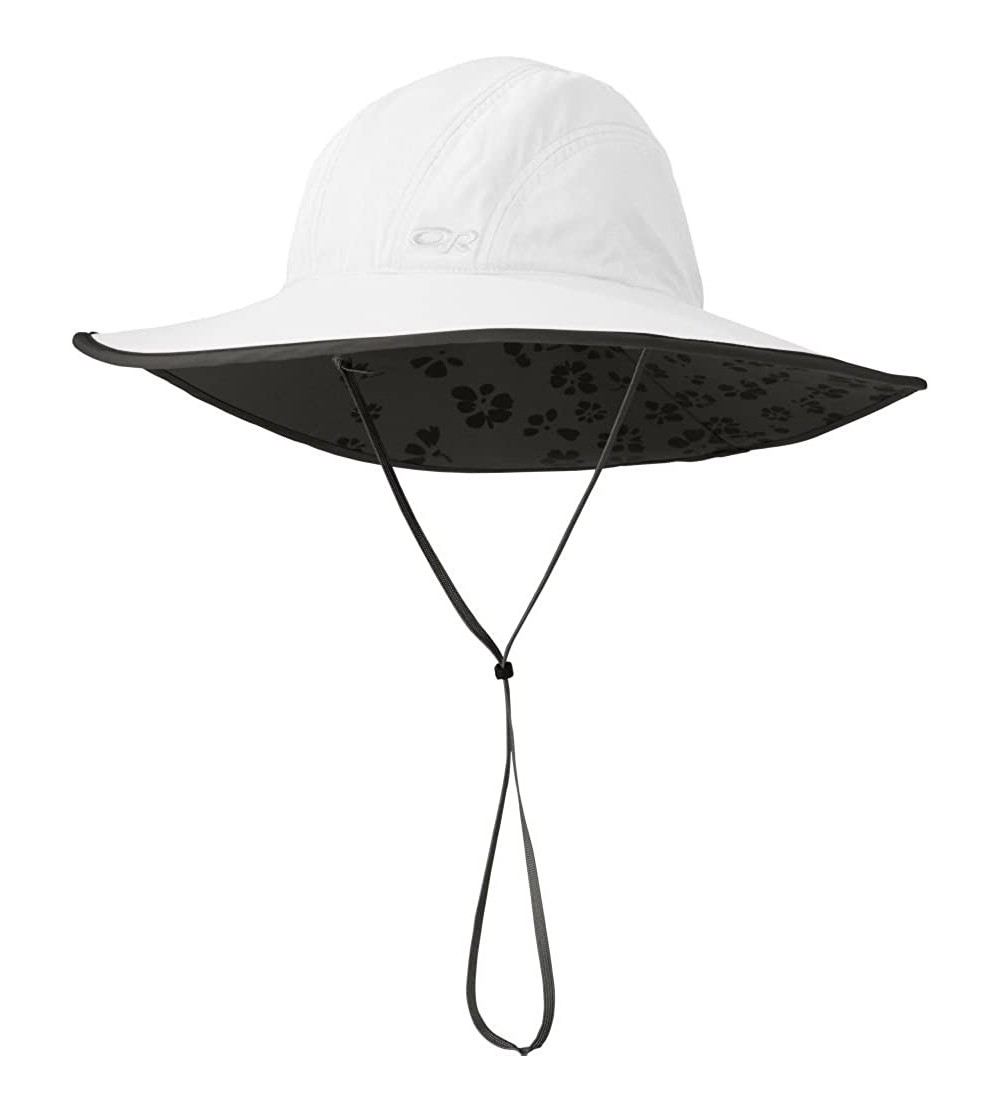 Sun Hats Women's Oasis Sombrero Sun Hat - White - CX119IUOTF7 $44.12