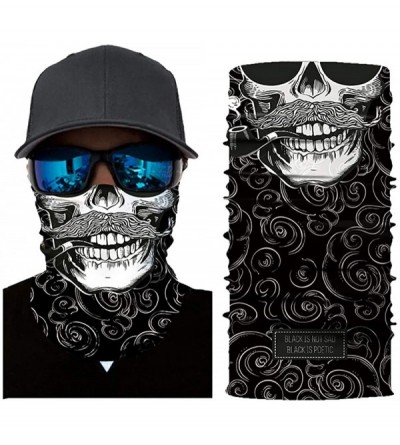 Balaclavas Face Mask Seamless Rave Bandana Dust Wind Sun UV Protection Neck Gaiter Mask Headwear Balaclava Face Scarf - CQ197...