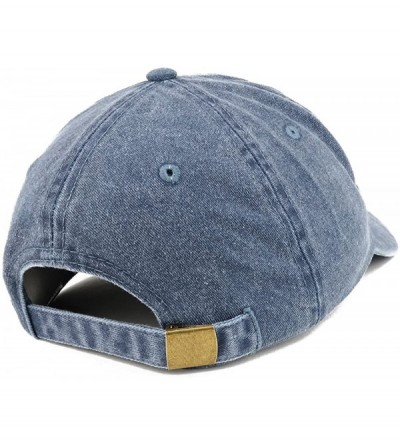 Baseball Caps Established 1950 Embroidered 70th Birthday Gift Pigment Dyed Washed Cotton Cap - Navy - CM180MA9YGG $17.04