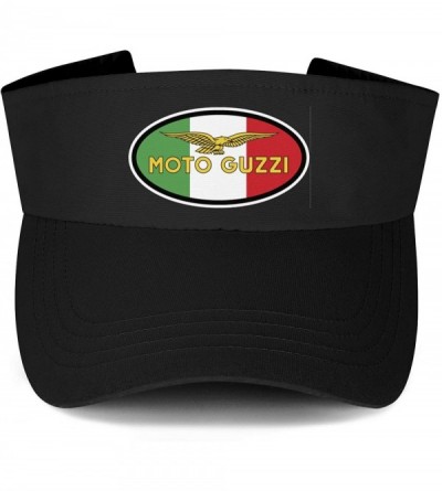 Visors Sun Sports Visor Hat McLaren-Logo- Classic Cotton Tennis Cap for Men Women Black - Moto Guzzi Motorcycle - CU18AKNWCQO...