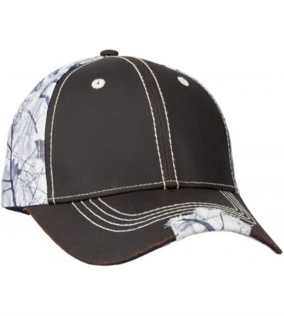 Baseball Caps Baseball Caps for Men-Adjustable Fishing Hiking Trucker Hats Sports Sun Cap - White(maple Leaf Patterened) - C7...