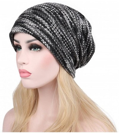 Skullies & Beanies Men and Women Winter Wool Warm Hat Beanie Cap Daily Slouchy Hat - Gray - C11860L5GDL $11.17