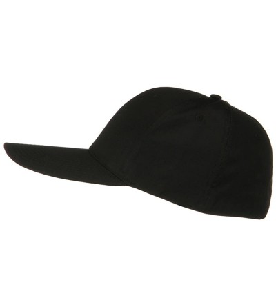 Baseball Caps Extra Size Fitted Cotton Blend Cap - Black - C71173OXCKN $16.13