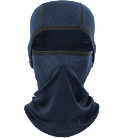 Balaclavas Balaclava - Breathable Face Mask Windproof Dust Sun UV Protection - Balaclava (Blue) - CE18D32SXLG $16.73