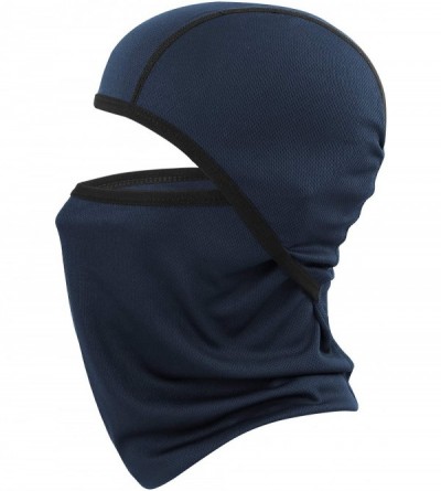 Balaclavas Balaclava - Breathable Face Mask Windproof Dust Sun UV Protection - Balaclava (Blue) - CE18D32SXLG $16.73