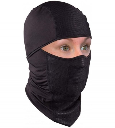 Balaclavas Balaclava Face Mask Ultimate Protection Neck Gaiter Bandana (Standard/Nordic/Arctic) - Arctic- 1-pack Black - C518...