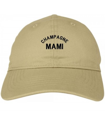 Baseball Caps Champagne Mami Womens Dad Hat Baseball Cap - Beige - CQ12B5RQ1R9 $22.10