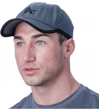 Baseball Caps Instant Cooling Cap Performance Tech Breathable UPF 50+ Sun Protection Moisture Wicking - Storm Grey - CI18QG83...