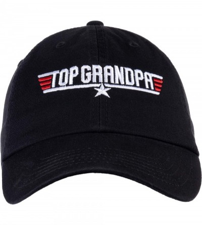 Baseball Caps Top Grandpa - Funny 80s Dad Humor Movie Gun 1980s Military Air Force Men Baseball Dad Hat Black - CH193KYGWO2 $...