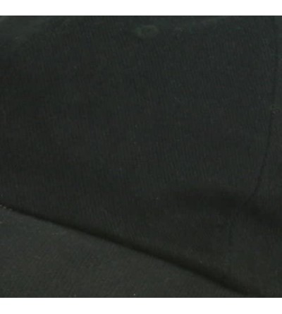 Baseball Caps 6 Panel Light Cotton Cap/Black - Black - CS1126VZDMD $13.35