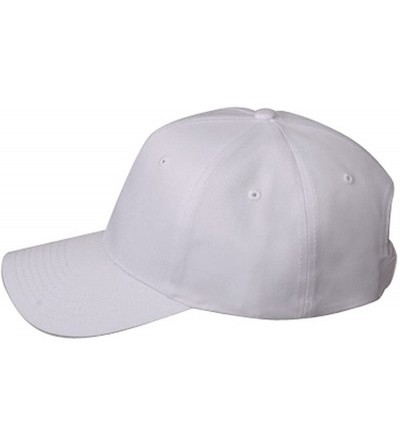 Baseball Caps Profile Twill Caps - White - CJ111C68A1X $15.26