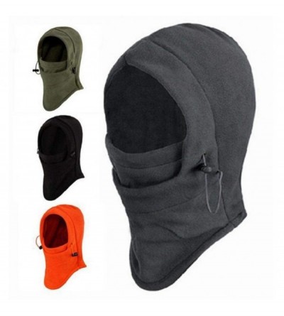 Balaclavas Thermal Beanies Cycling Outdoor Stopper - Green - C9192HTX5NI $7.70