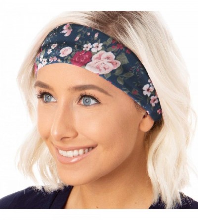 Headbands Adjustable Cute Fashion Sports Headbands Xflex Wide Hairband for Women Girls & Teens - CL197GG44SG $27.92