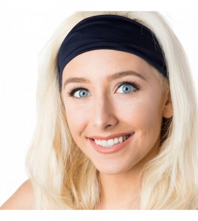 Headbands Adjustable Cute Fashion Sports Headbands Xflex Wide Hairband for Women Girls & Teens - CL197GG44SG $27.92