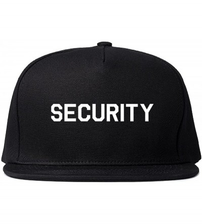 Baseball Caps Event Security Uniform Mens Snapback Hat Cap - C6185R4XXM0 $17.68
