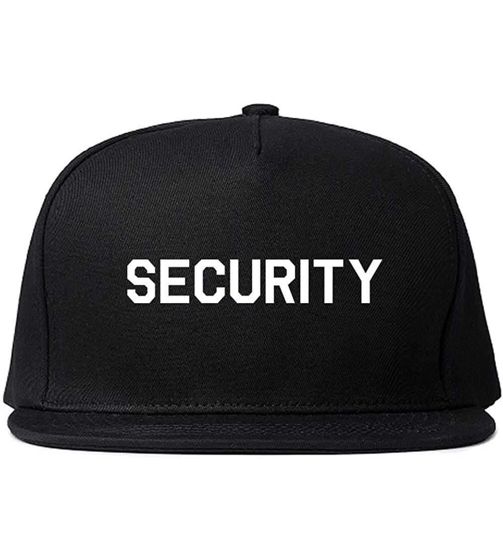 Baseball Caps Event Security Uniform Mens Snapback Hat Cap - C6185R4XXM0 $17.68