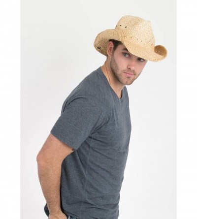 Cowboy Hats Men's Maverick Drifter Hat - Natural - C11181DVOFF $38.71