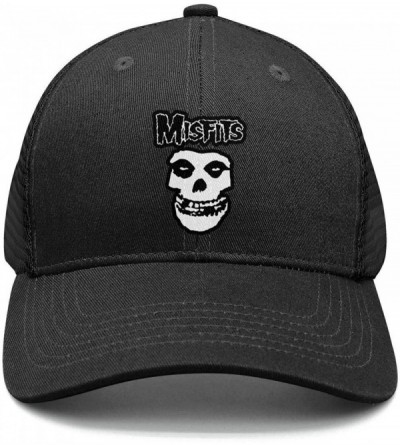 Baseball Caps Men&Women The-Misfits-Logo- Peaked Cap Vintage Trucker Hat - The Misfits Logo-3 - CF18K6ENMN5 $16.14