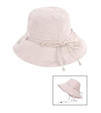 Bucket Hats Fashion Reversible Printed Fisherman Bucket Sun Sun Shade Hat - 3083 Beige - CL18U8L7ZWM $14.19