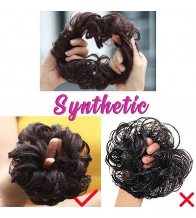 Fedoras Extensions Scrunchies Pieces Ponytail - Af - CA18ZLWAOZC $11.03