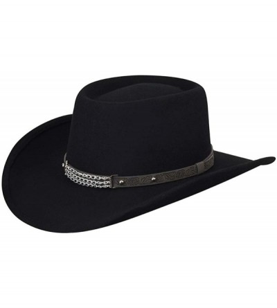 Cowboy Hats Little Joe Western Hat - Black - CR114F94DK7 $41.11