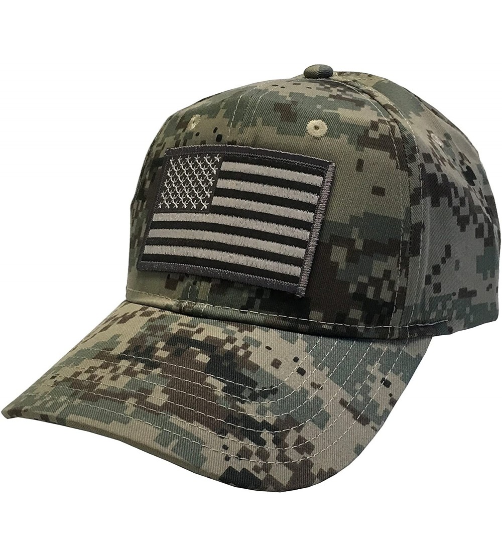 Baseball Caps Flag of The United States of America Adjustable Unisex Adult Hat Cap - Camo - CS184YU5OWR $9.25