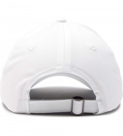 Baseball Caps Bumble Bee Baseball Cap Dad Hat Embroidered Womens Girls - White - CI18W4C623S $14.98