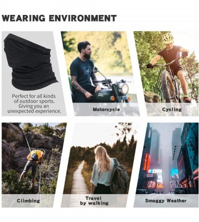 Balaclavas Summer Face Cover - Neck Gaiter Face Scarf/Neck Cover Headwear Face Bandana Sport for Fishing Hiking Cycling - CC1...