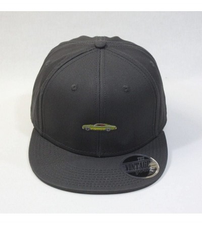 Baseball Caps Premium Plain Cotton Twill Adjustable Flat Bill Snapback Hats Baseball Caps - 70 Charcoal Gray - CL12MSKBV3L $1...
