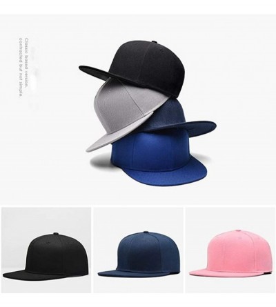 Baseball Caps Pro-America Anti-Trump Snapback Hats Adjustable Casual Flat Bill Baseball Cap Womens - White - CR196XQZRQD $14.17